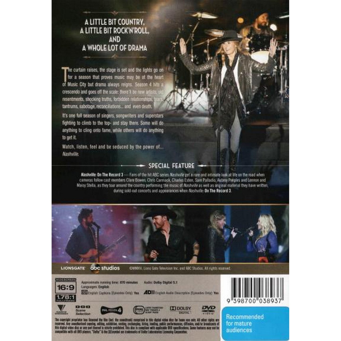 Nashville: Season 4 DVD