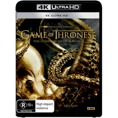 Game of Thrones: Season 6 4K UltraHD (New Packaging)