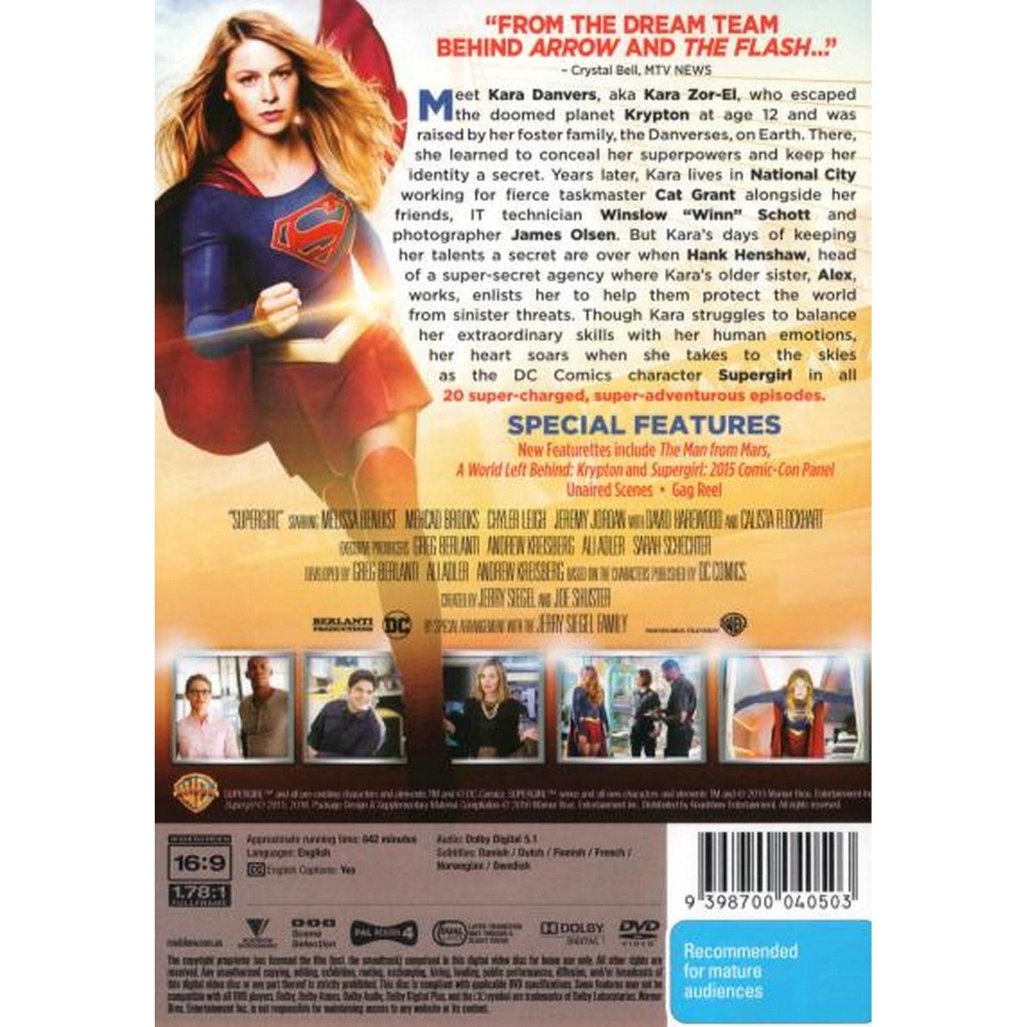 Supergirl (2015): Season 1 DVD