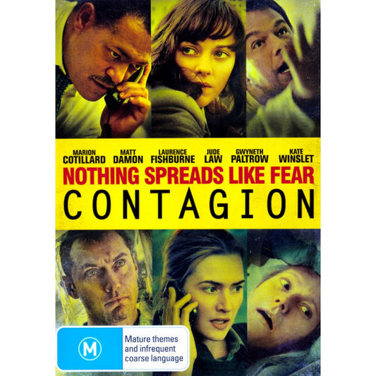 Contagion (2011) DVD