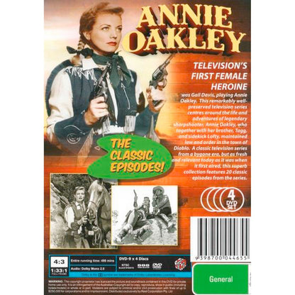 Annie Oakley: The Classic Episodes DVD