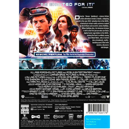 Ready Player One DVD