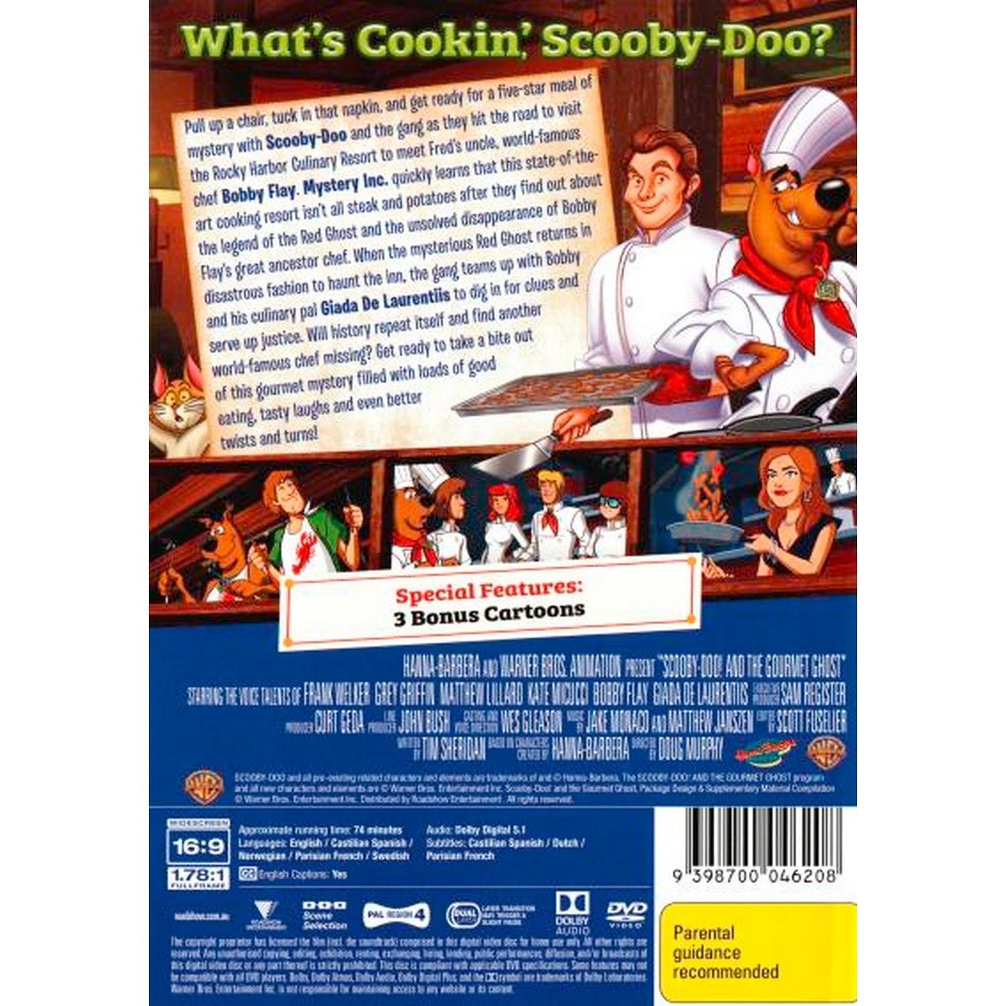 Scooby-Doo! and the Gourmet Ghost (Original Move) DVD