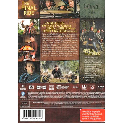 Supernatural: Season 15 DVD