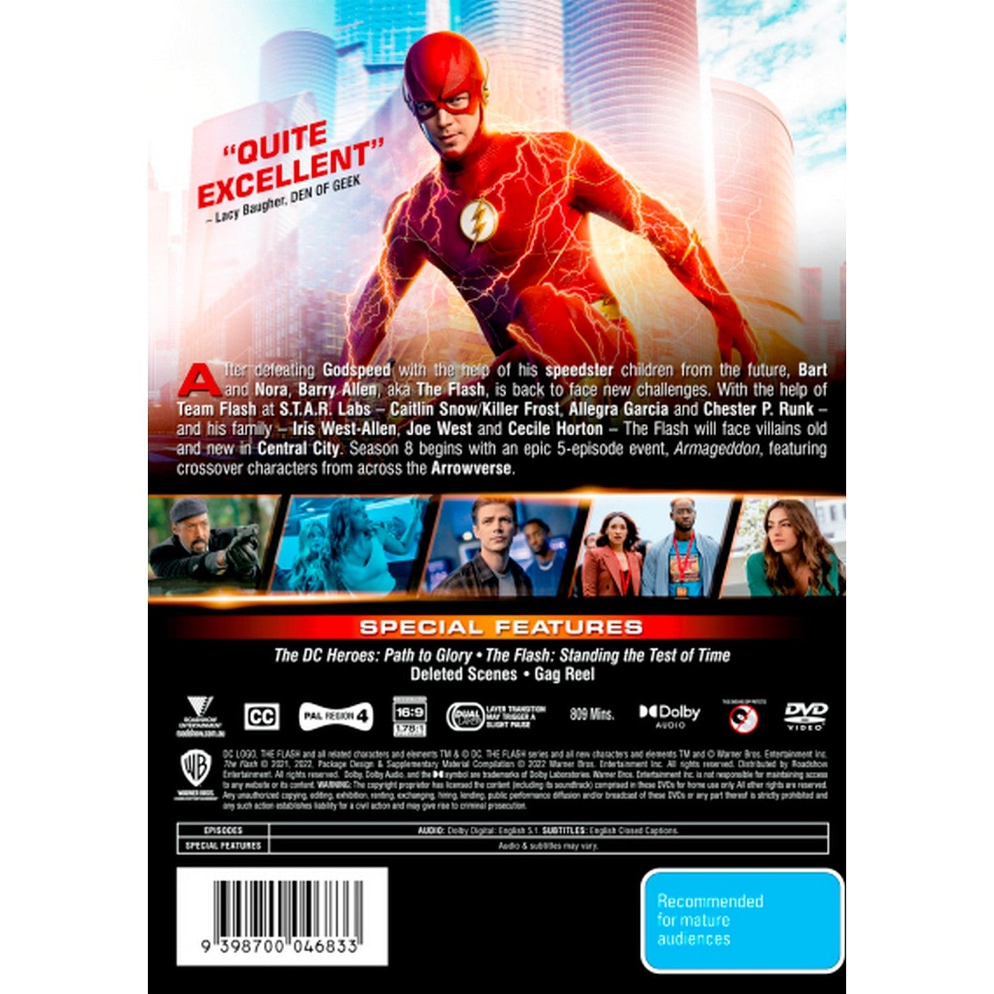 The Flash: Season 8 DVD