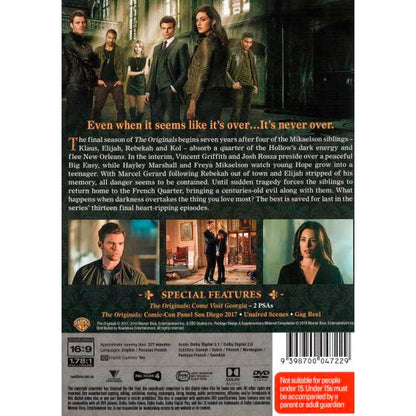 The Originals: Season 5 (The Final Season) DVD