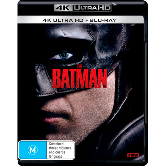 The Batman (2021) 4K UltraHD + Blu-Ray