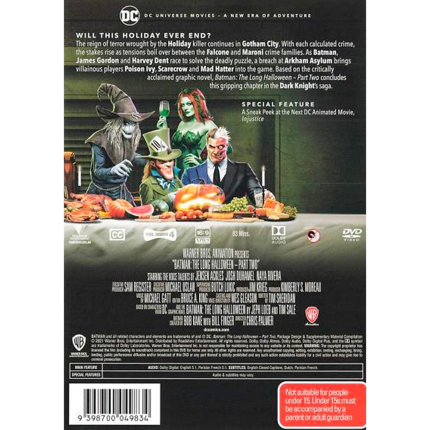 Batman: The Long Halloween: Part 2 DVD