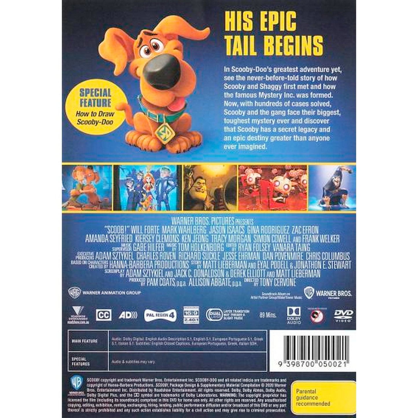 SCOOB! DVD