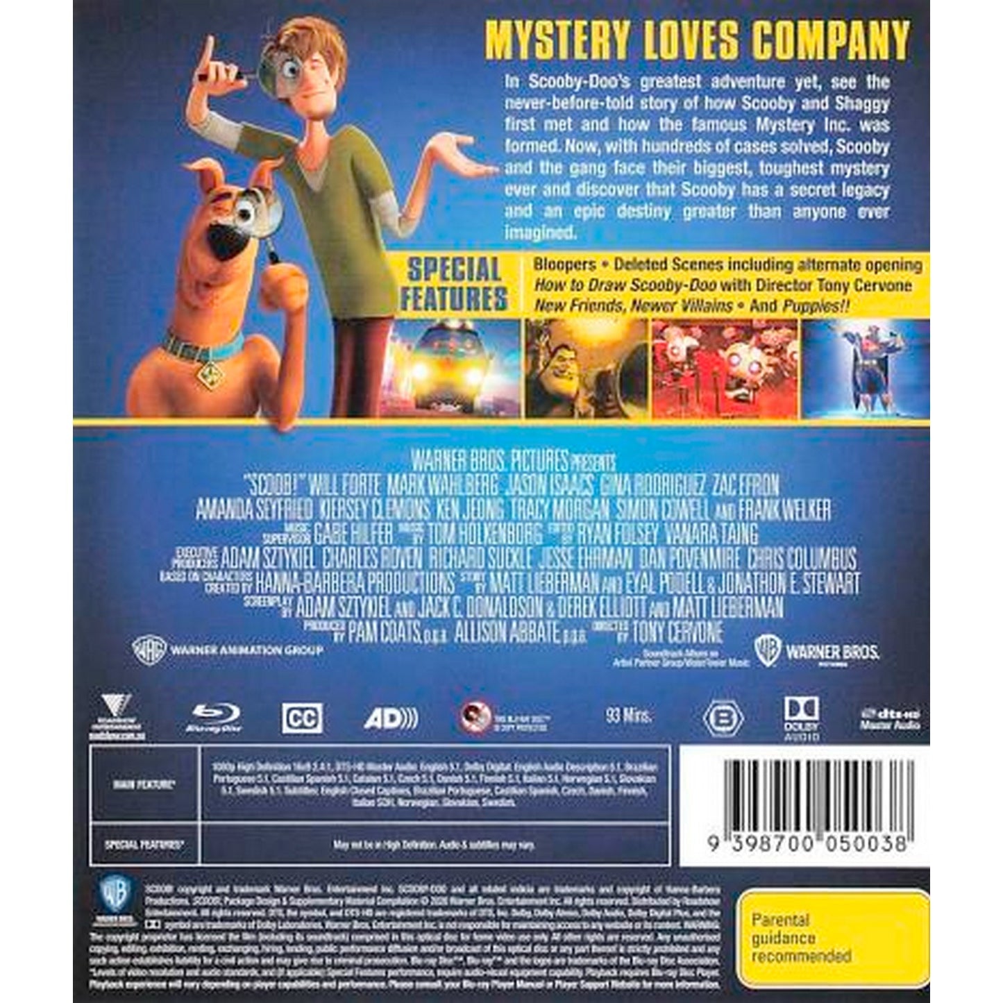 SCOOB! Blu-Ray