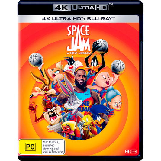 Space Jam: A New Legacy 4K UltraHD + Blu-Ray