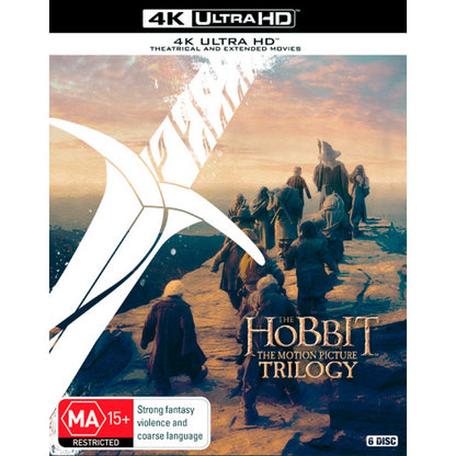 The Hobbit Trilogy (Theatrical + Extended) 4K UltraHD Box Set