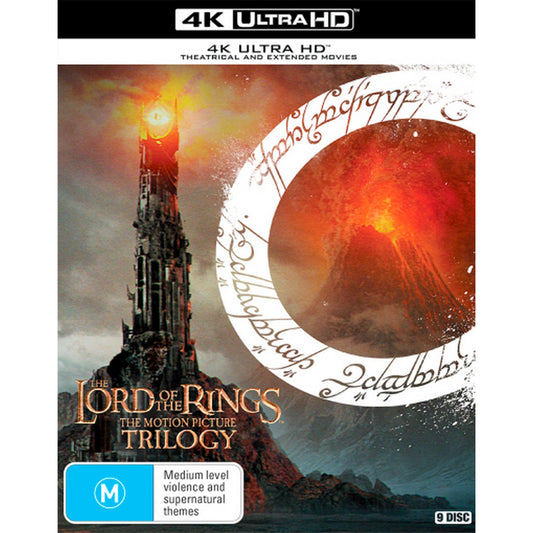 The Lord of the Rings Trilogy (Theatrical + Extended) 4K UltraHD Box Set