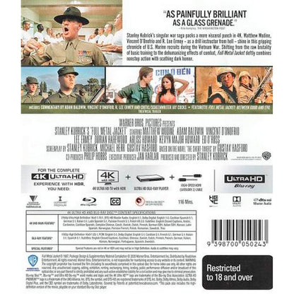 Full Metal Jacket 4K UltraHD + Blu-Ray