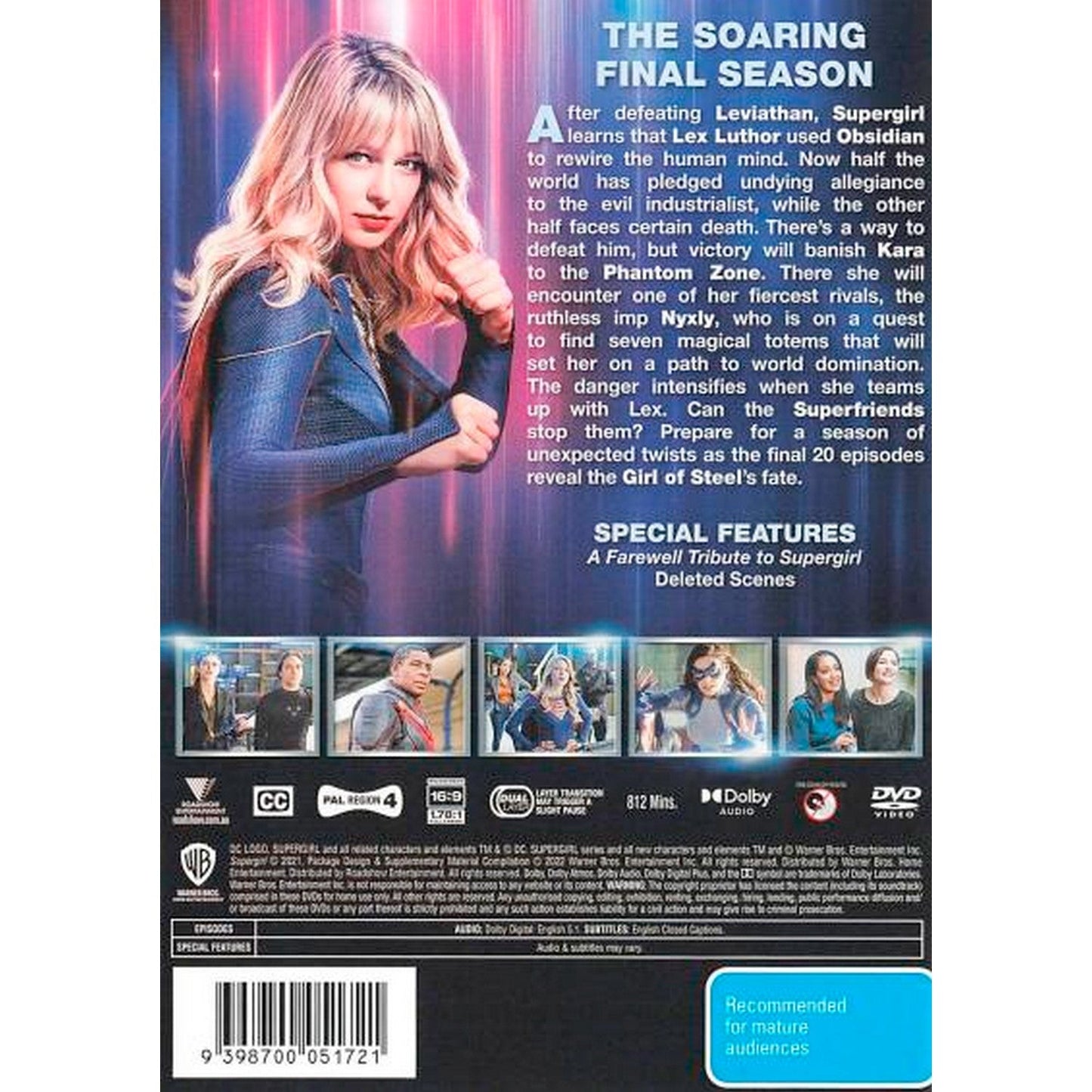 Supergirl: Season 6 (The Final Season) DVD