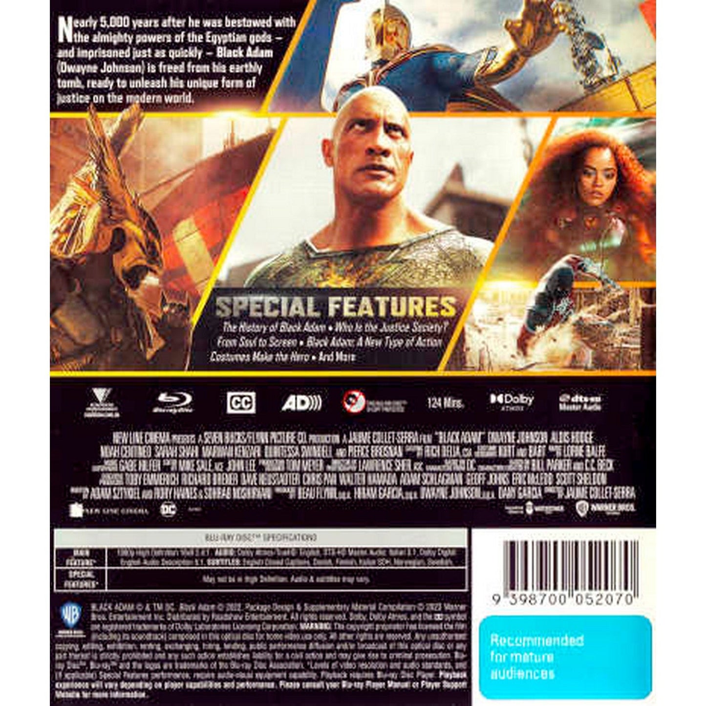 Black Adam Blu-Ray