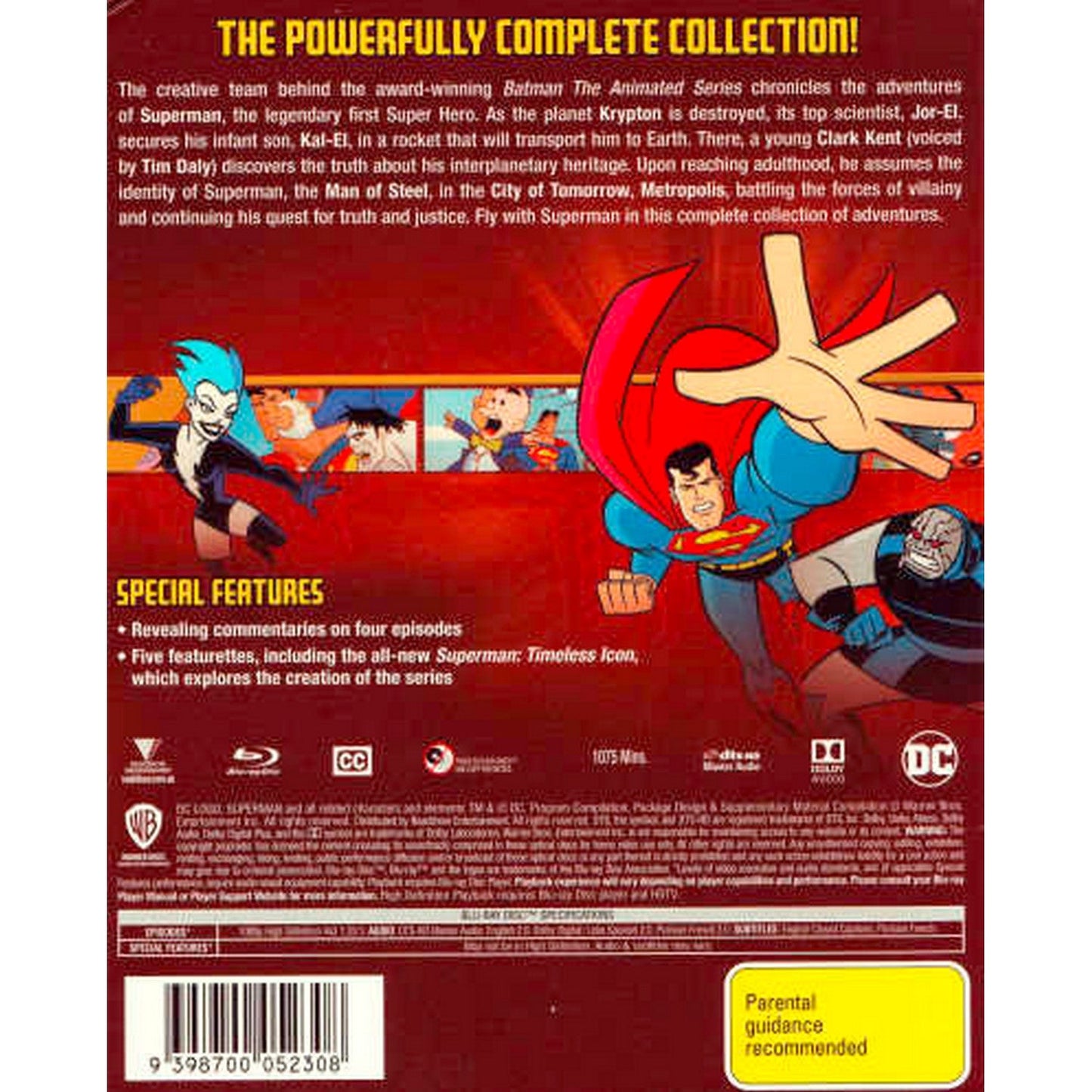 Superman: The Complete Animated Series Blu-Ray