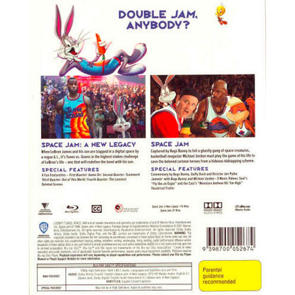 Space Jam Collection (Space Jam: A New Legacy / Space Jam) Blu-Ray