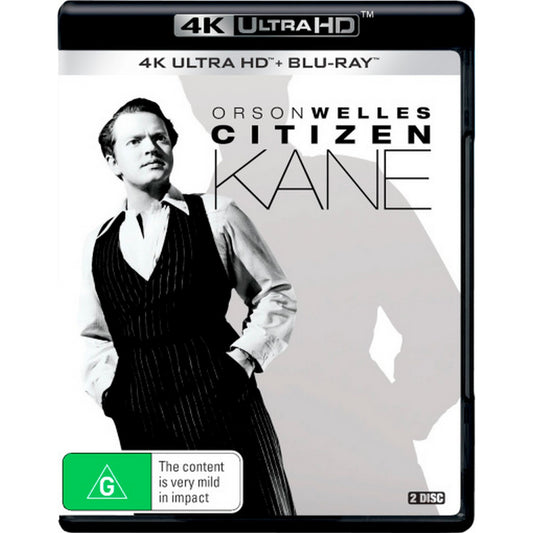 Citizen Kane 4K UltraHD + Blu-Ray