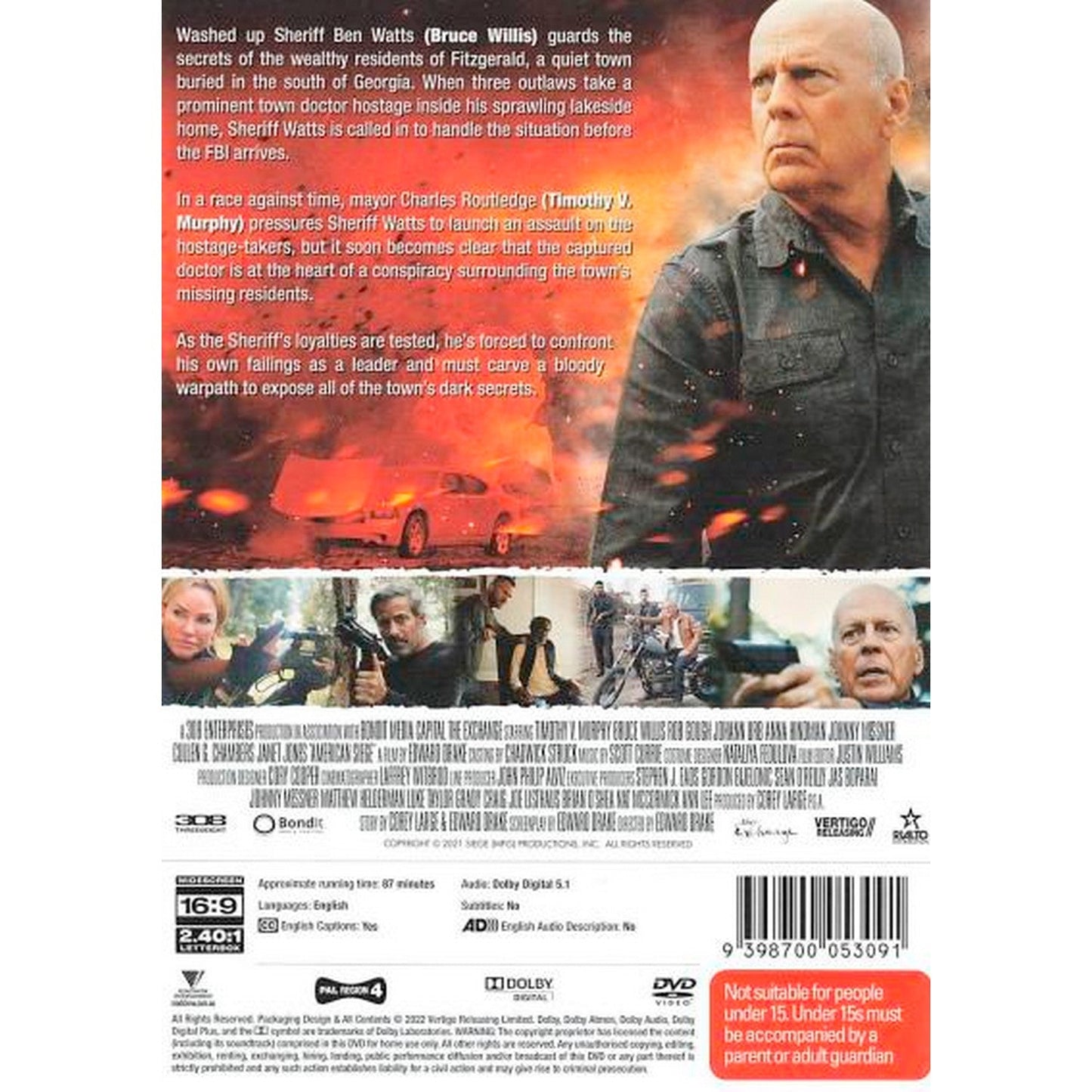 American Siege DVD