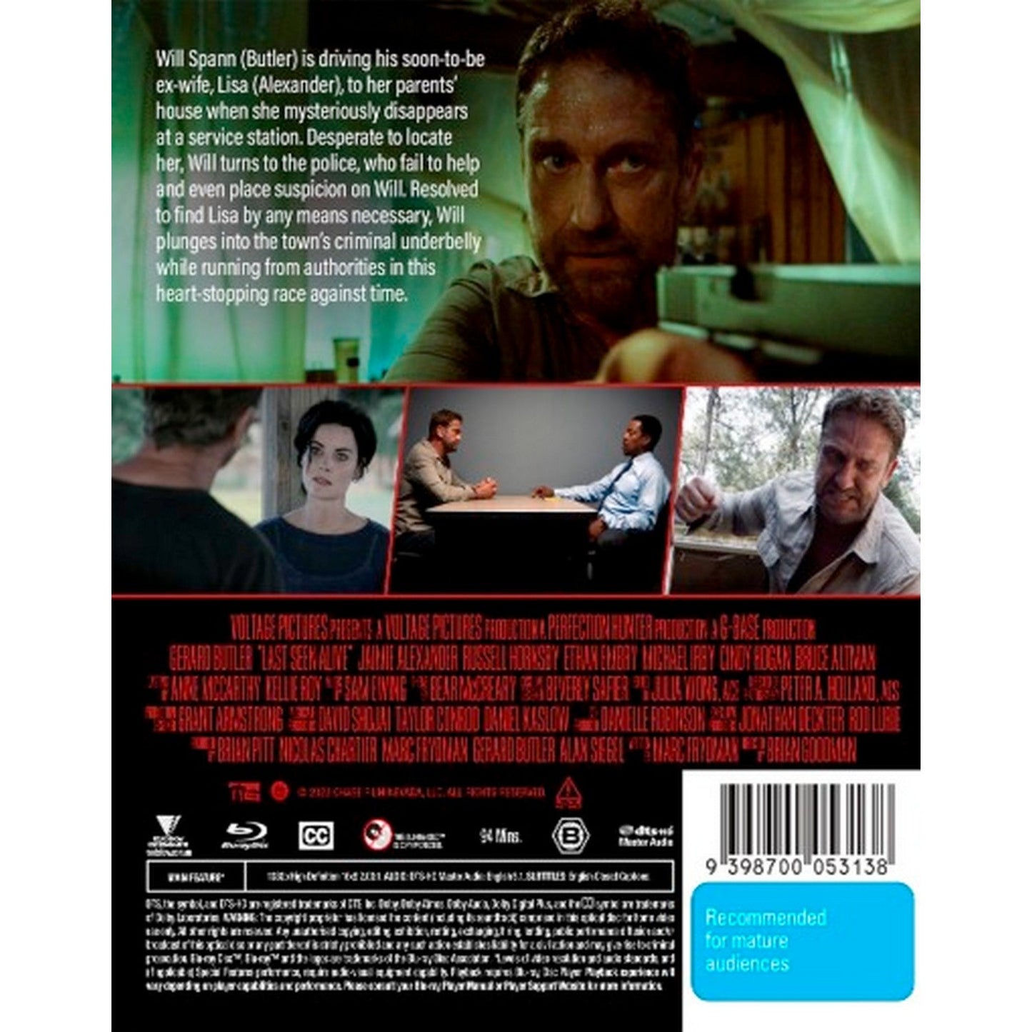 Last Seen Alive Blu-Ray