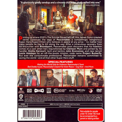 Peacemaker: Season 1 DVD