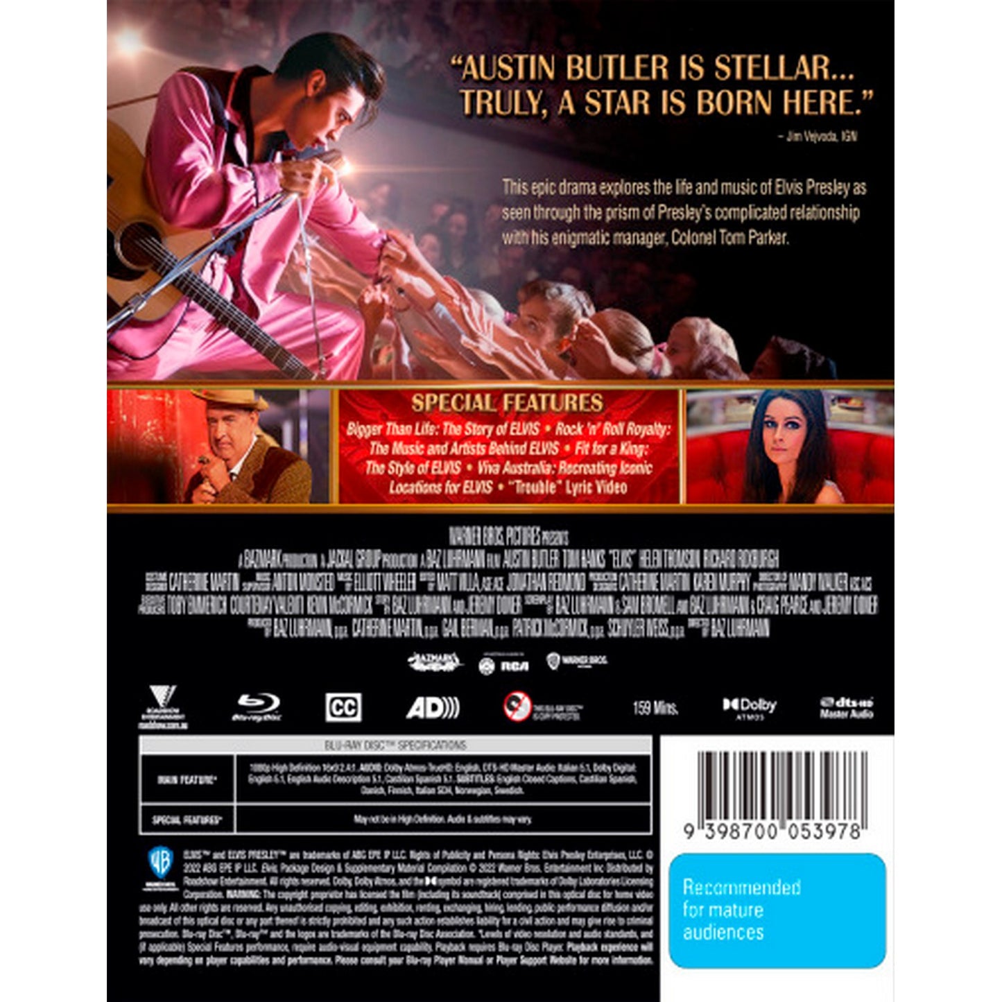 Elvis (2022) Blu-Ray