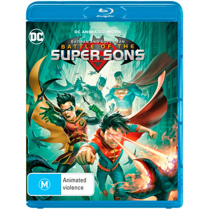 Batman and Superman: Battle of the Super Sons Blu-Ray