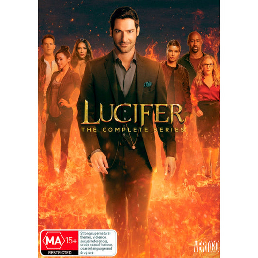 Lucifer: The Complete Series DVD