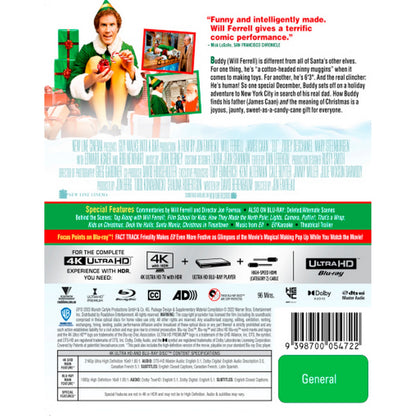 Elf 4K UltraHD + Blu-Ray