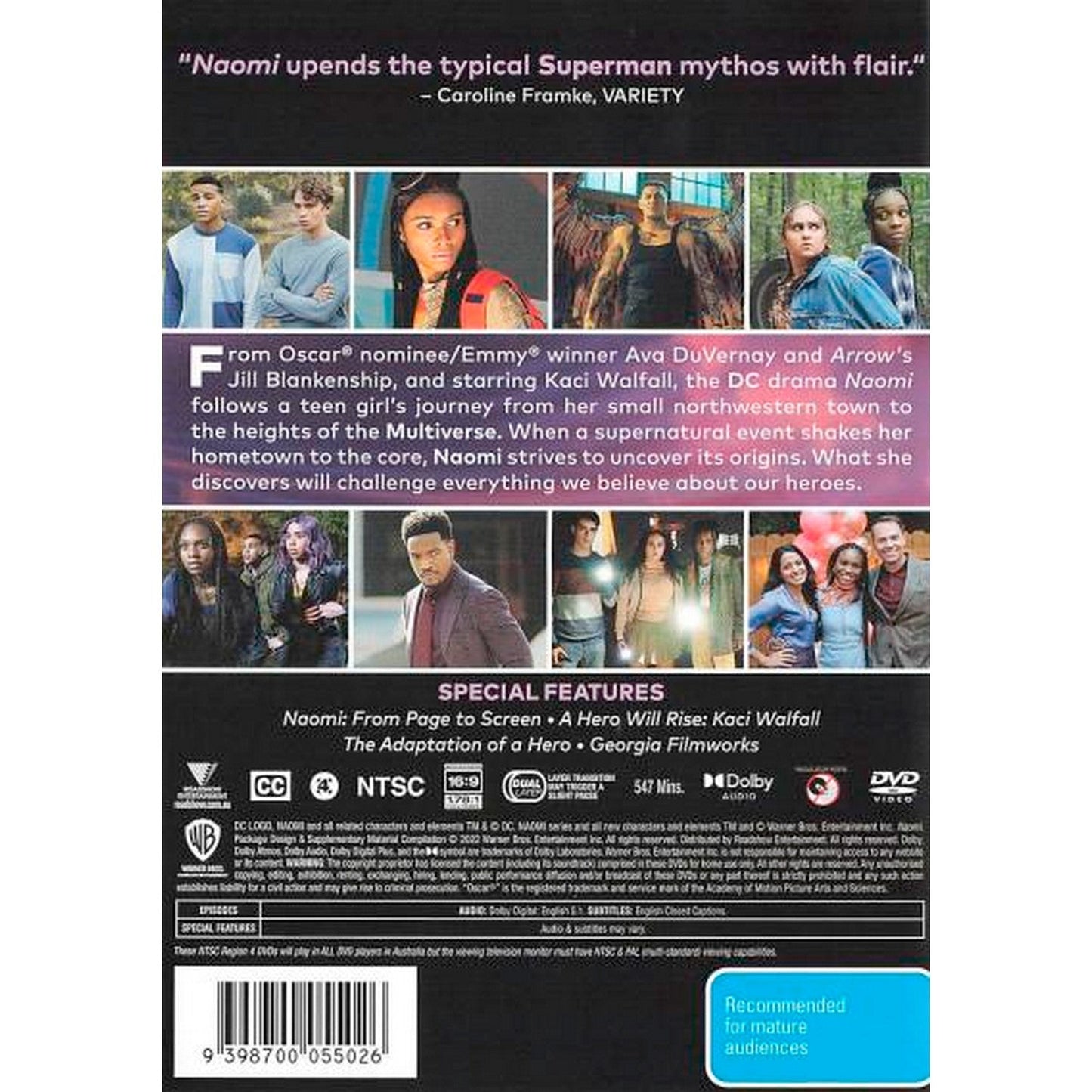 Naomi: The Complete Series DVD