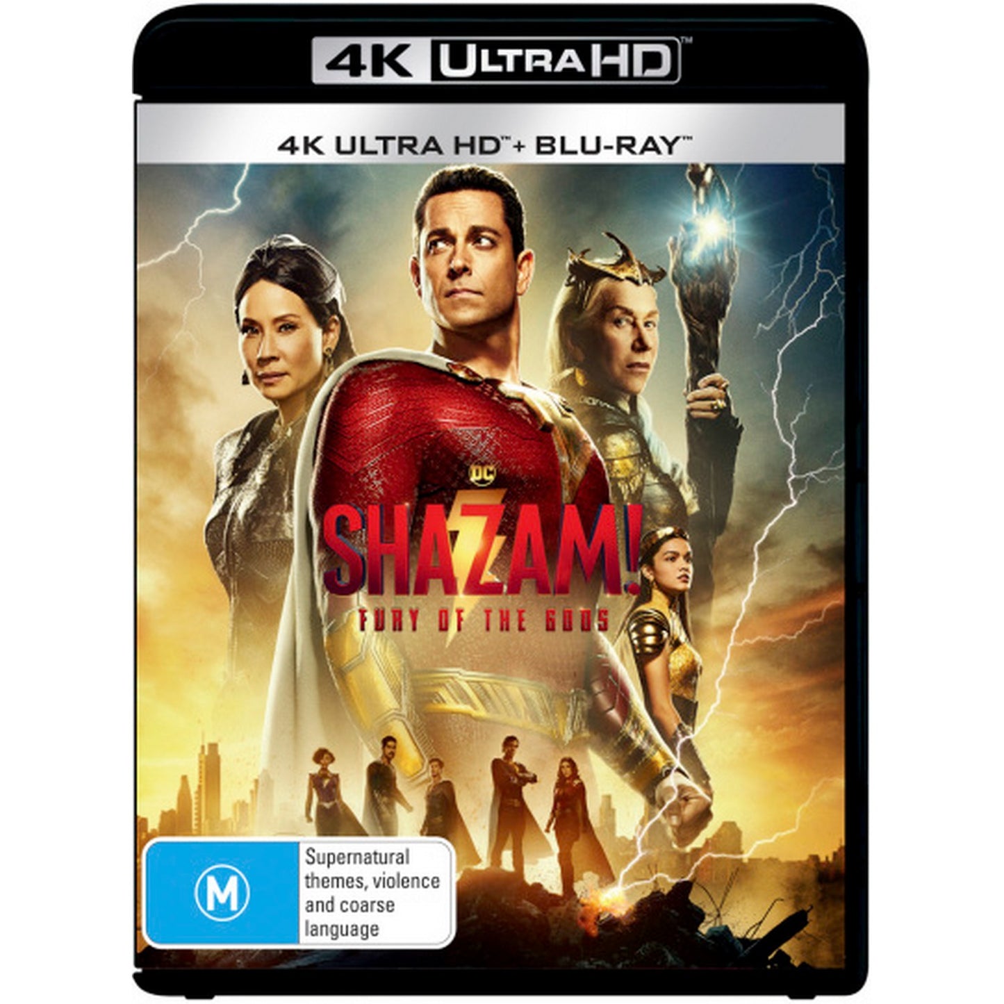 Shazam! Fury of the Gods 4K UltraHD + Blu-Ray