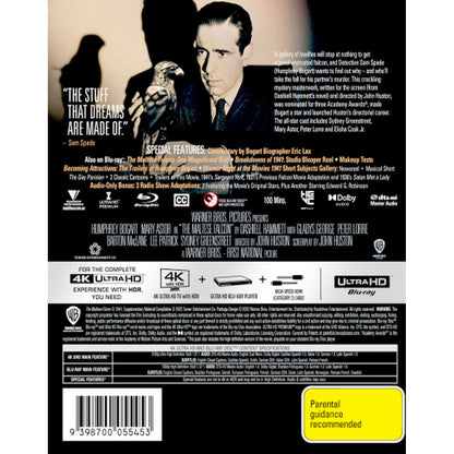 The Maltese Falcon 4K UltraHD + Blu-Ray