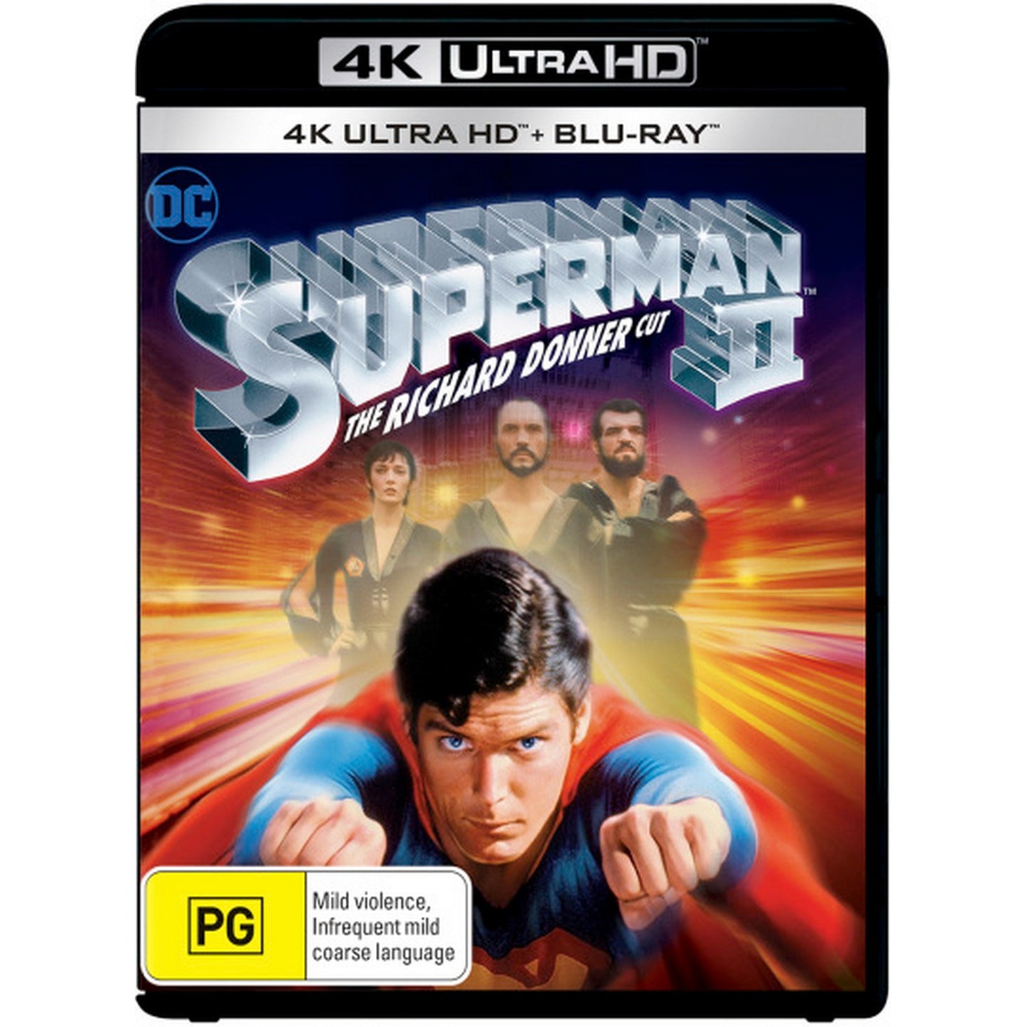 Superman II: The Richard Donner Cut 4K UltraHD + Blu-Ray