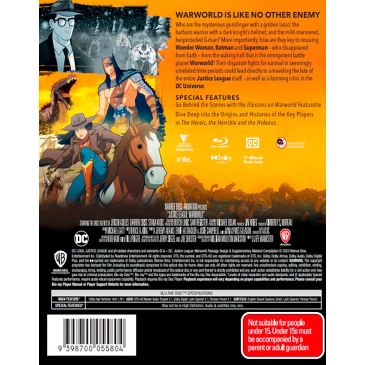 Justice League: Warworld Blu-Ray