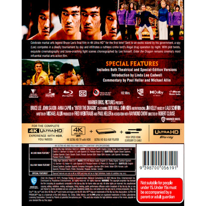 Enter the Dragon 4K UltraHD + Blu-Ray