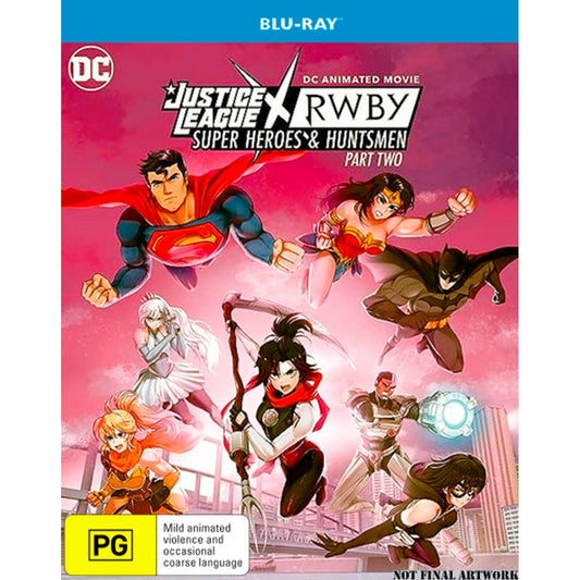 Justice League x RWBY: Superheroes and Huntsmen - Part 2 Blu-Ray