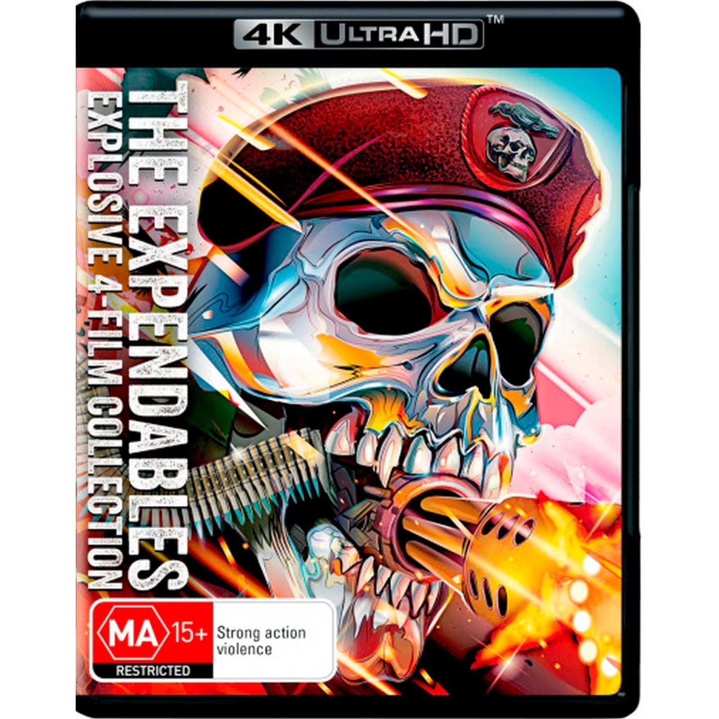 The Expendables: 4-Film Collection (The Expendables, The Expendables 2, The Expendables 3, Expend4bles) 4K UltraHD Box Set