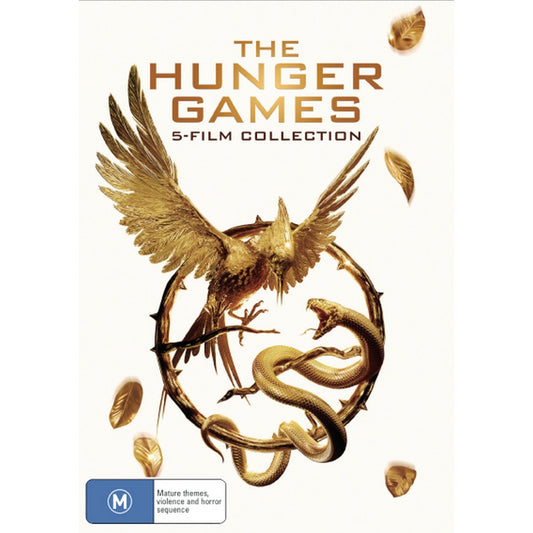 The Hunger Games: 5-Film Collection (The Hunger Games /Catching Fire / Mockingjay - Part 1 / Mockingjay - Part 2 / The Ballad of Songbirds and Snakes) DVD