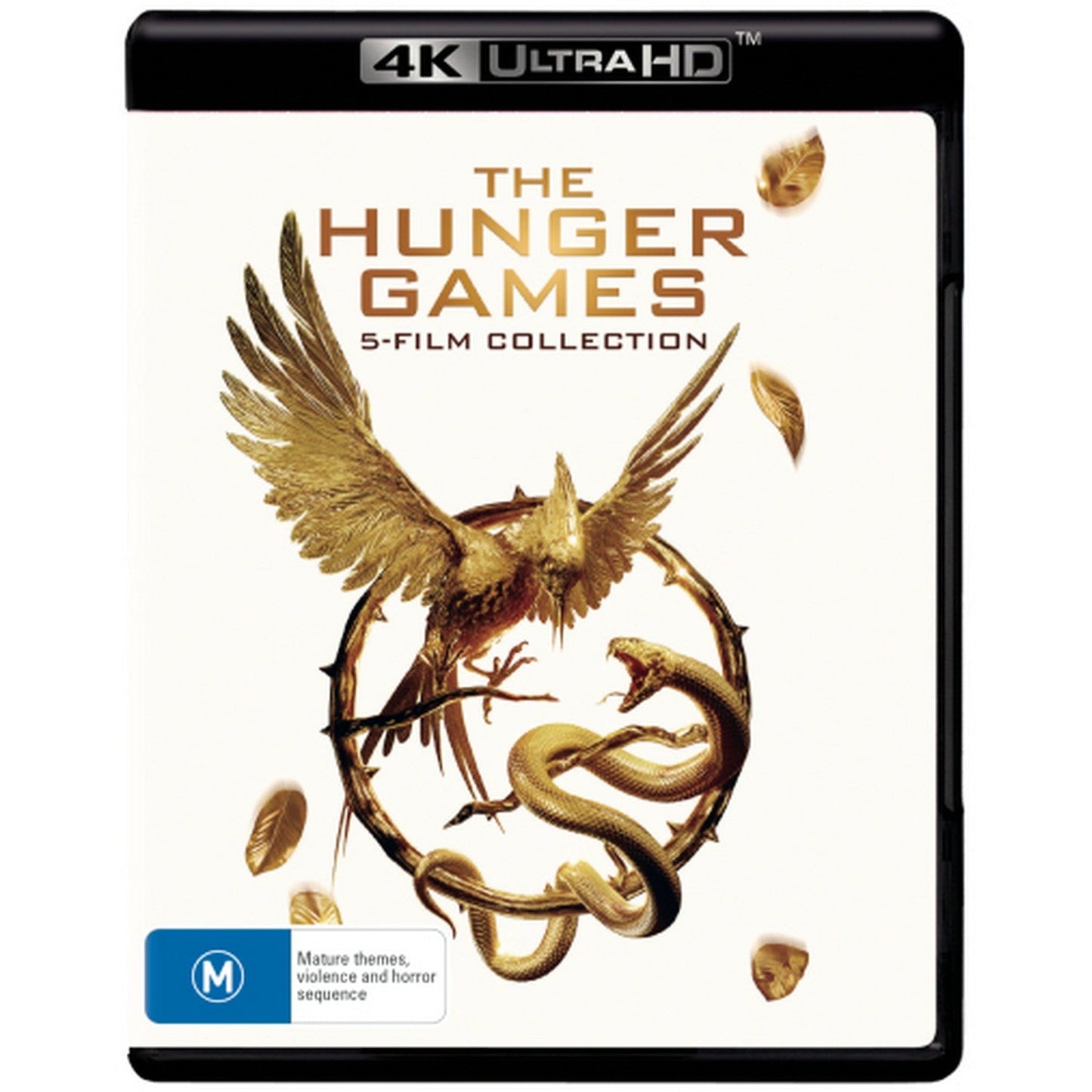 The Hunger Games: 5-Film Collection (The Hunger Games /Catching Fire / Mockingjay - Part 1 / Mockingjay - Part 2 / The Ballad of Songbirds and Snakes) Blu-Ray