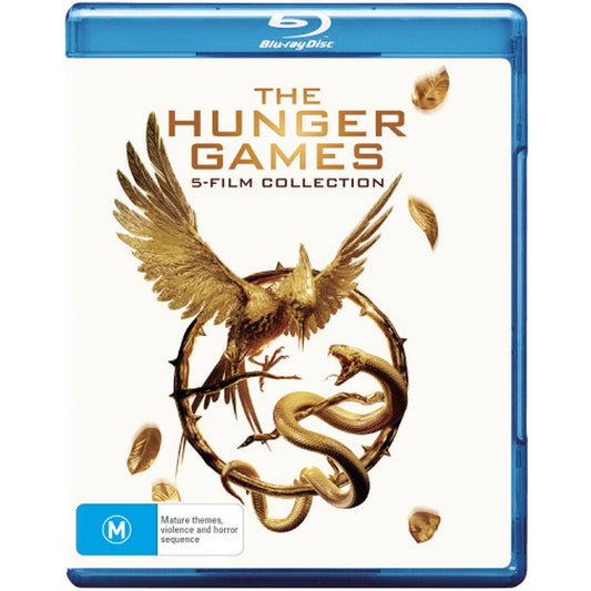 The Hunger Games: 5-Film Collection (The Hunger Games / The Hunger Games: Catching Fire / The Hunger Games: Mockingjay Part 1 / The Hunger Games: Mock Blu-Ray