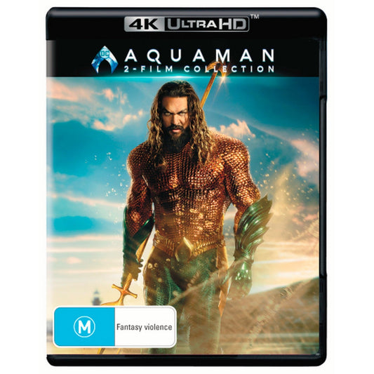 Aquaman: 2-Film Collection (Aquaman / Aquaman and the Lost Kingdom) 4K UltraHD + Blu-Ray