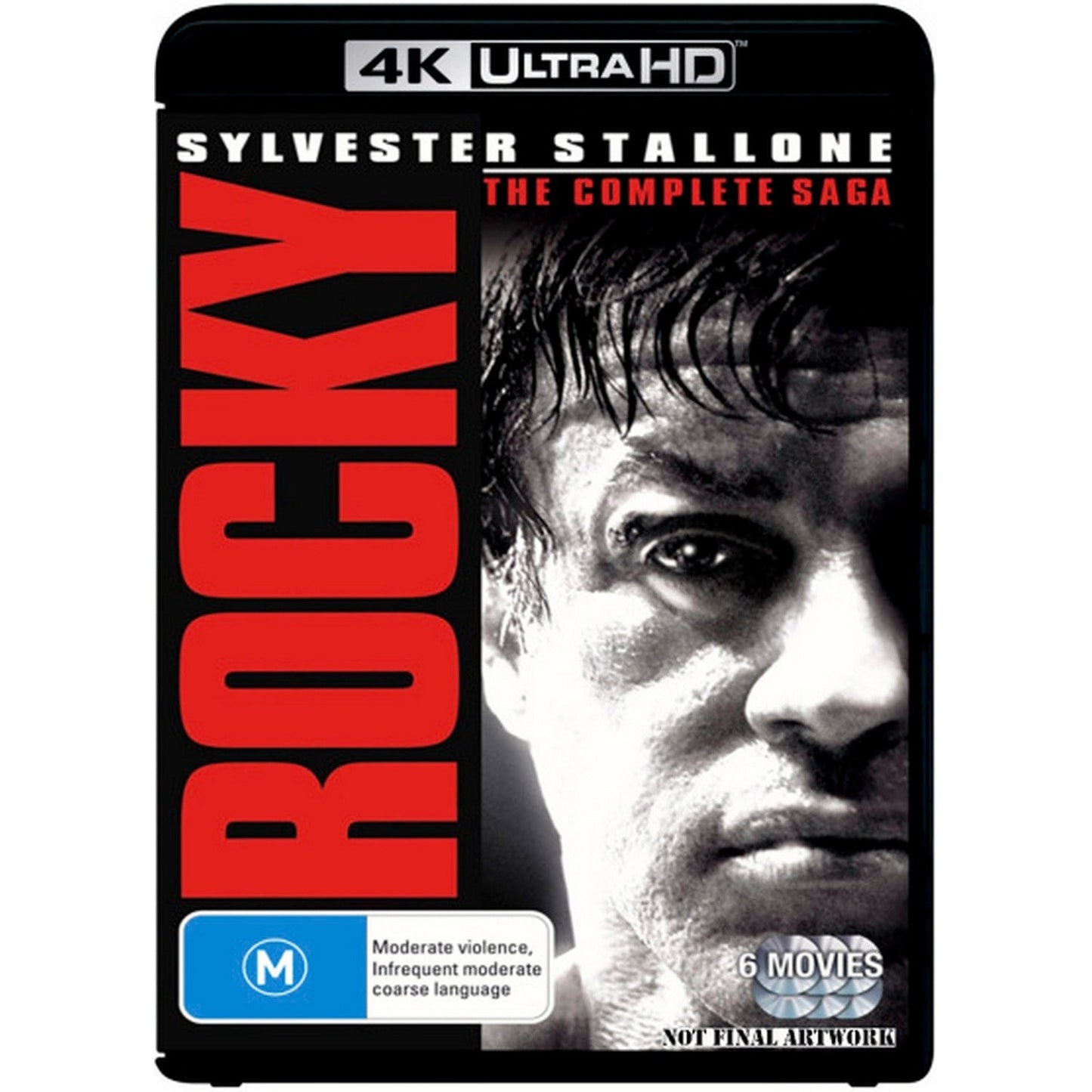 Rocky: 6-Film 4K Collection (Rocky, Rocky II, Rocky III, Rocky IV, Rocky V, Rocky Balboa) 4K UltraHD