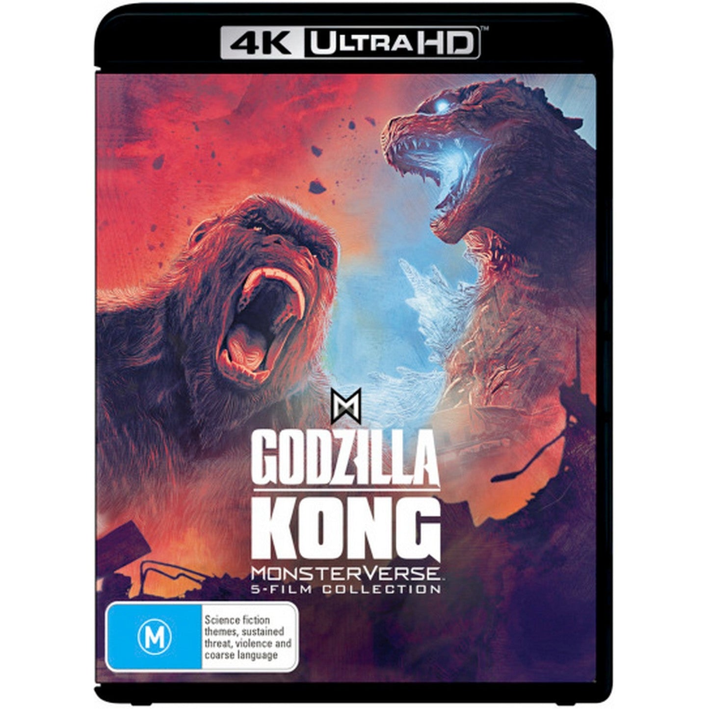 MonsterVerse: 5-Film Collection (Godzilla / Kong: Skull Island / Godzilla: King of the Monsters / Godzilla vs. Kong / Godzilla x Kong: The New Empire) Blu-Ray Box Set