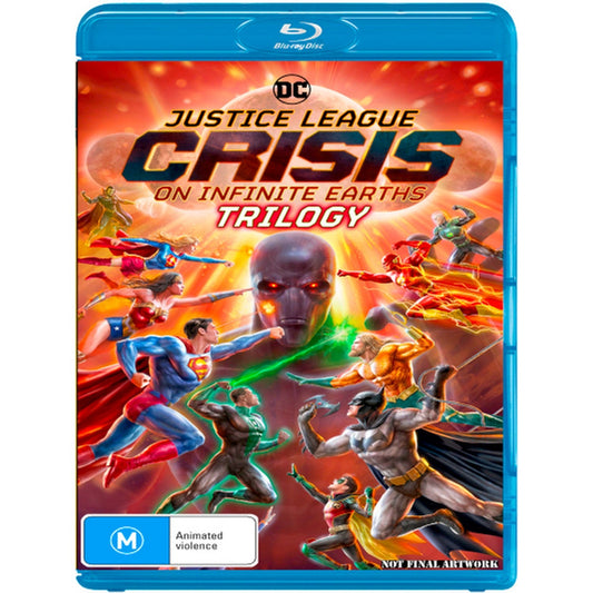 Justice League: Crisis Infinite Earths (Part 1 / Part 2 / Part 3) Blu-Ray