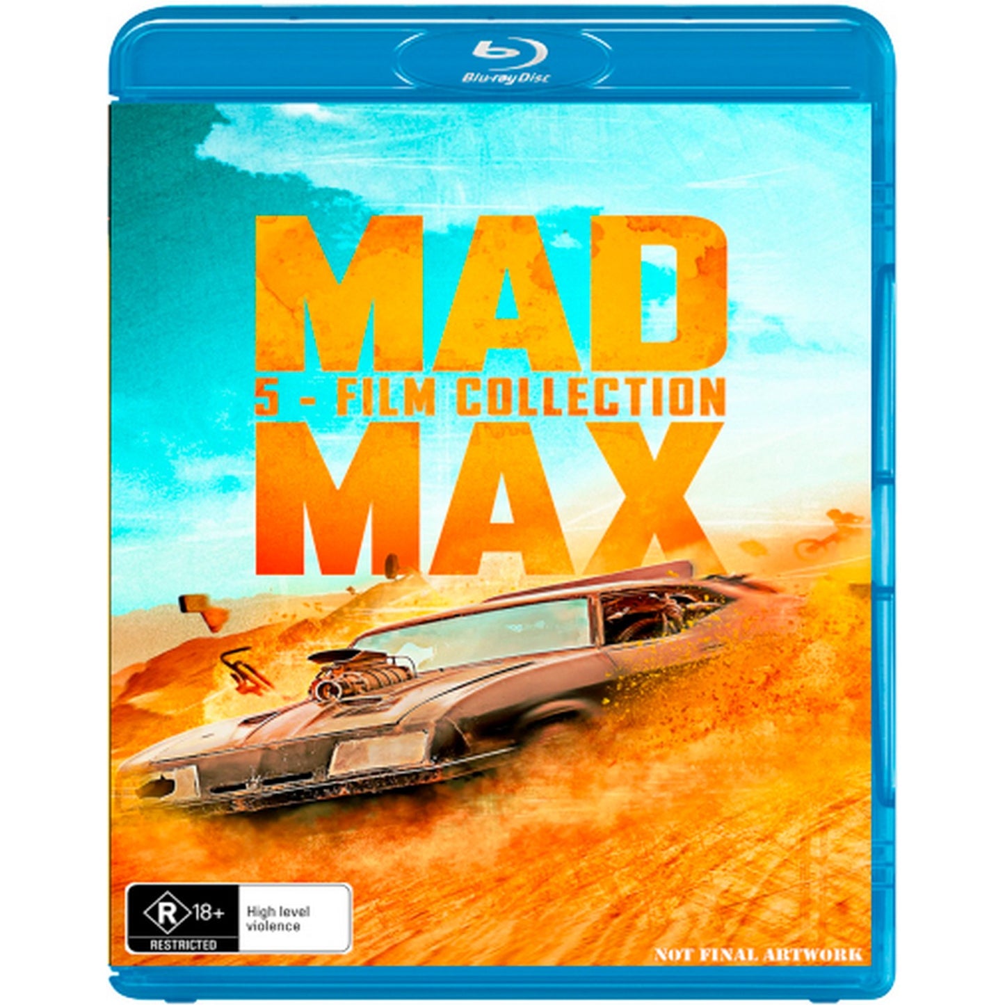 Mad Max: 5-Film Collection (Mad Max / Mad Max 2 / Mad Max: Beyond Thunderdome / Mad Max: Fury Road / Furiosa: A Mad Max Saga) Blu-Ray