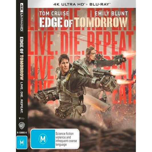 Edge of Tomorrow (2014) 4K UltraHD + Blu-Ray