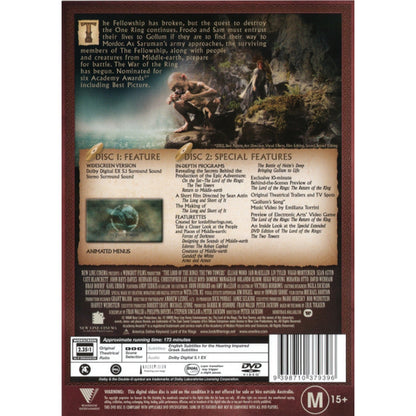 The Lord of the Rings: The Two Towers DVD