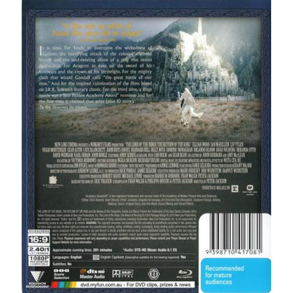 The Lord of the Rings: The Return of the King Blu-Ray