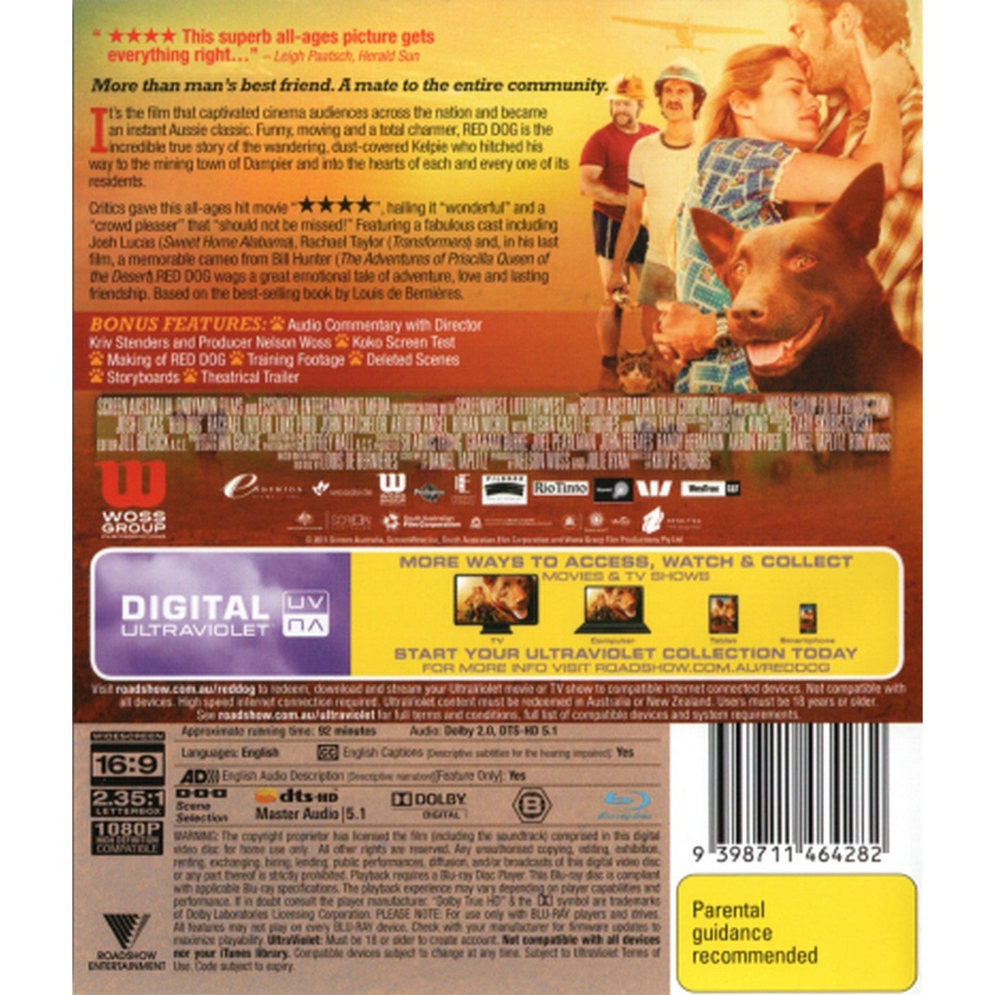 Red Dog Blu-Ray